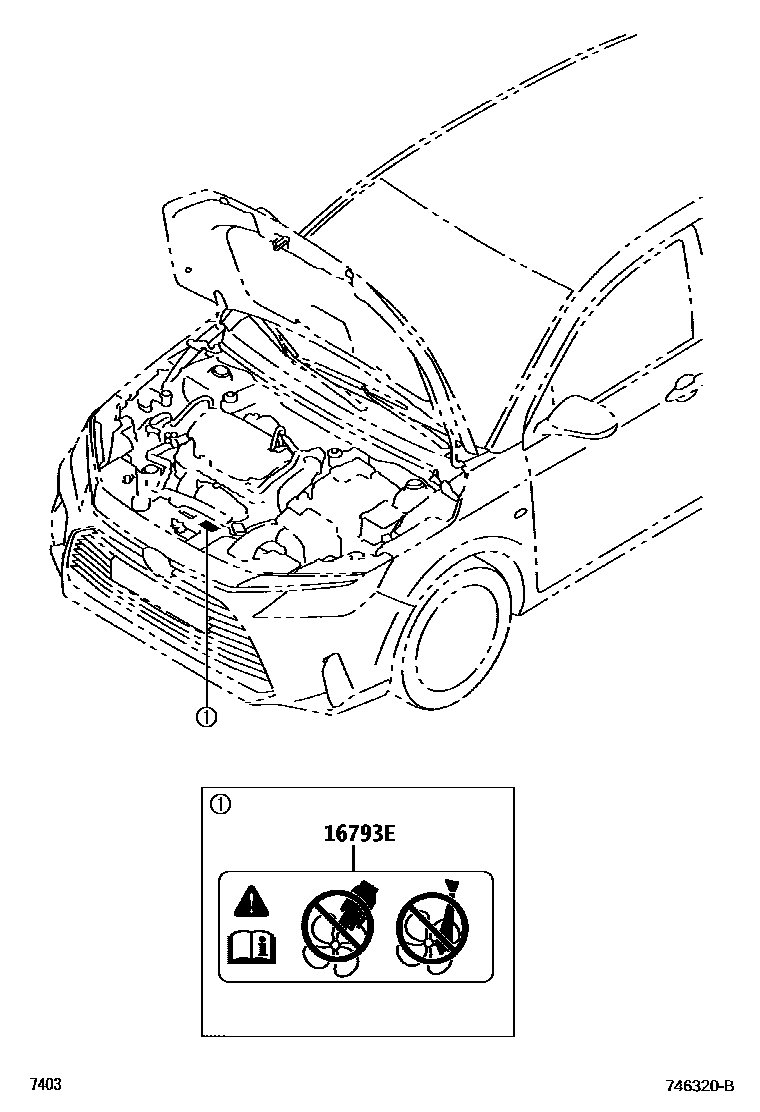 7403 — CAUTION PLATE (EXTERIOR & INTERIOR)