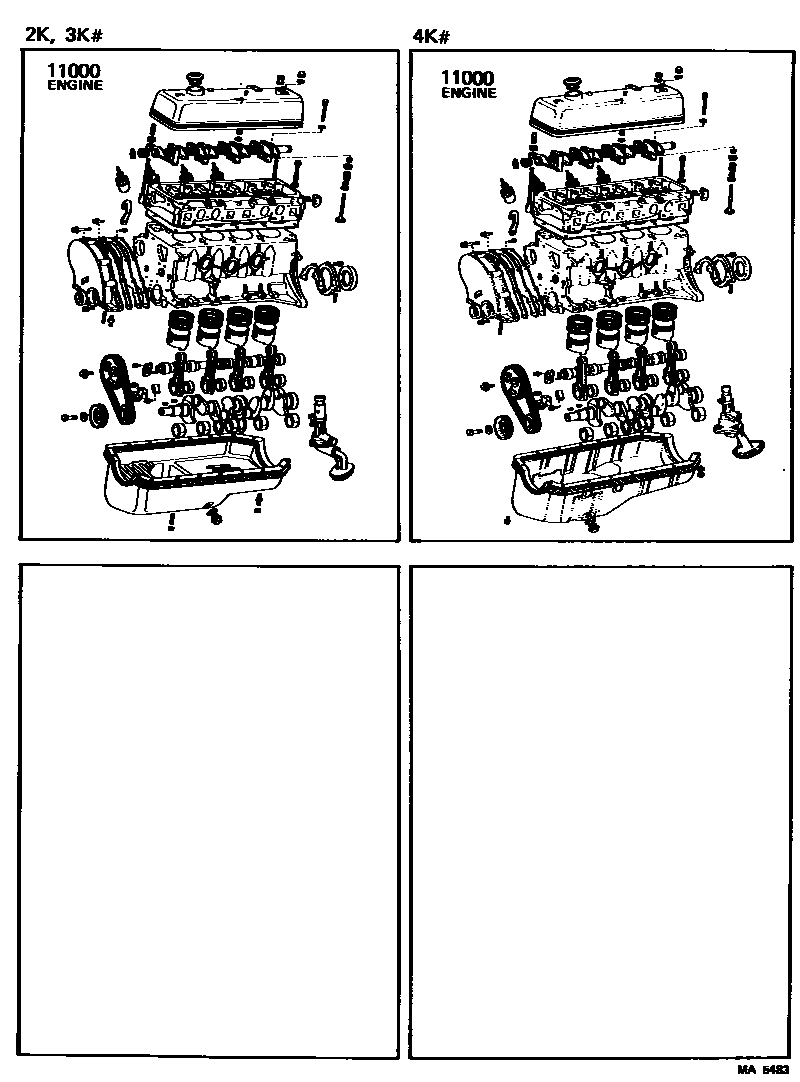 1101 — PARTIAL ENGINE ASSEMBLY