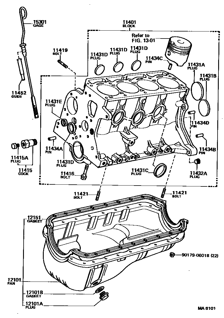 1105 — CYLINDER BLOCK