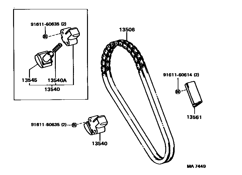 1303 — TIMING CHAIN