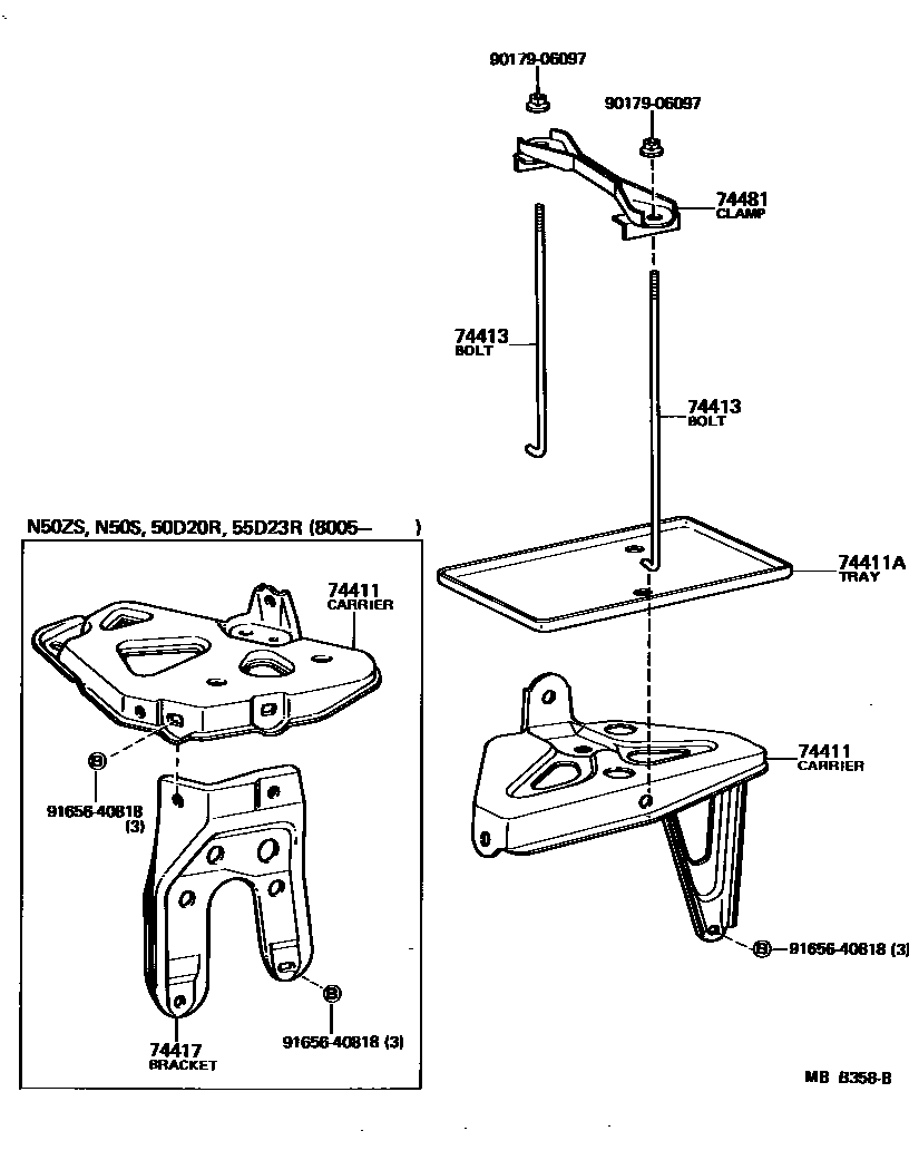 7402 — BATTERY CARRIER