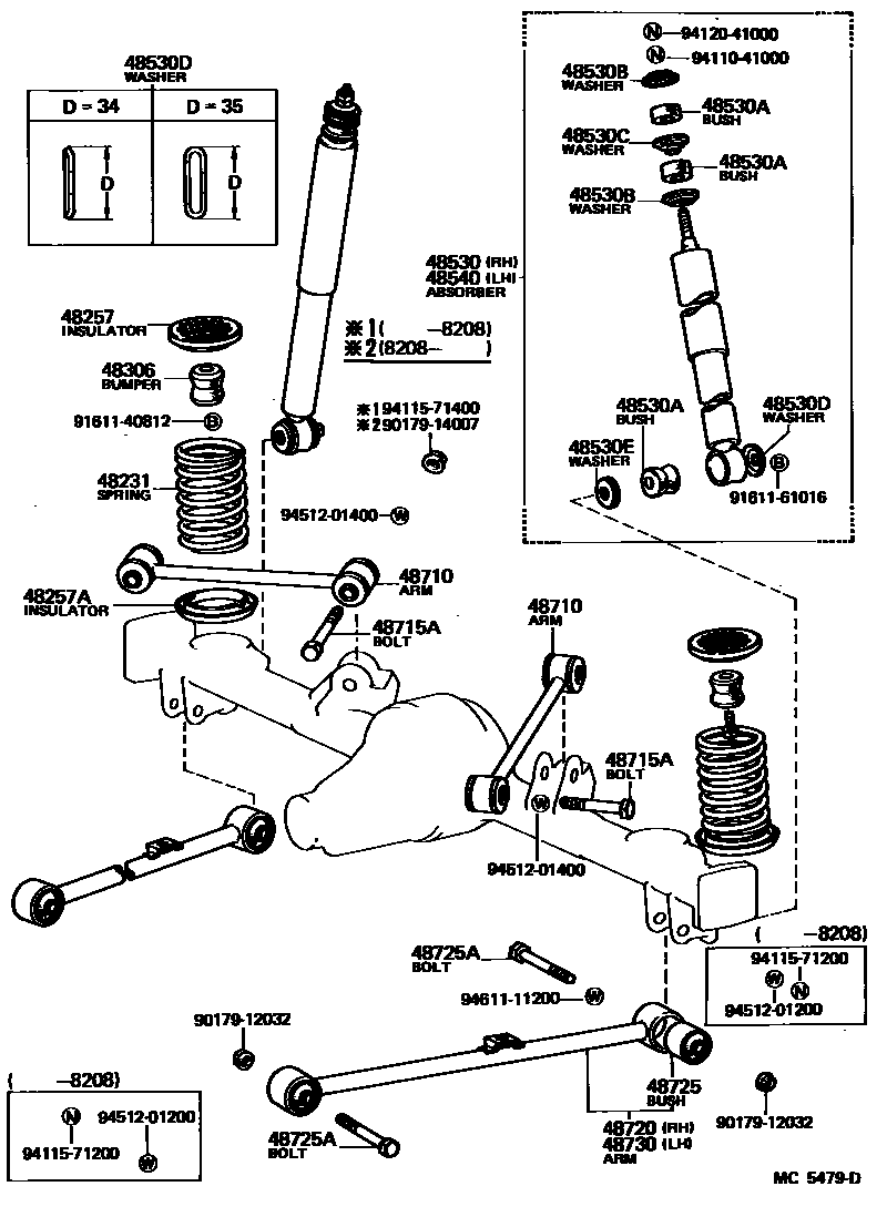 4804 — REAR SPRING & SHOCK ABSORBER