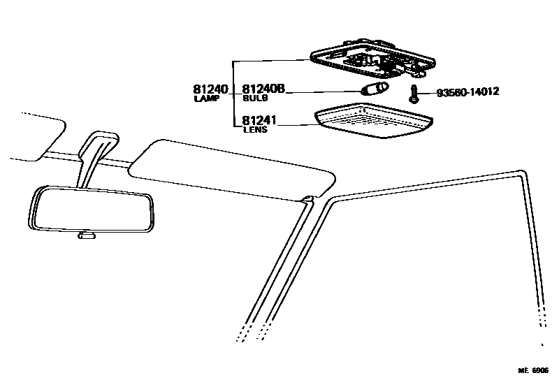 8121 — INTERIOR LAMP
