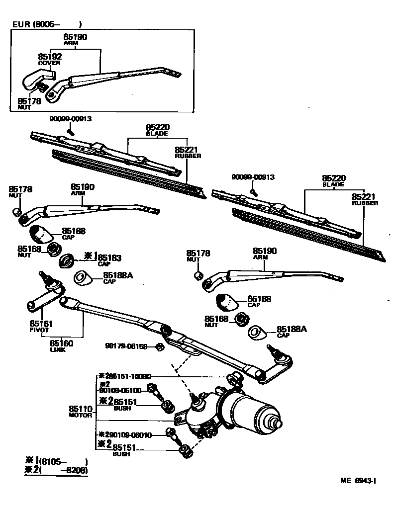 8501 — WINDSHIELD WIPER