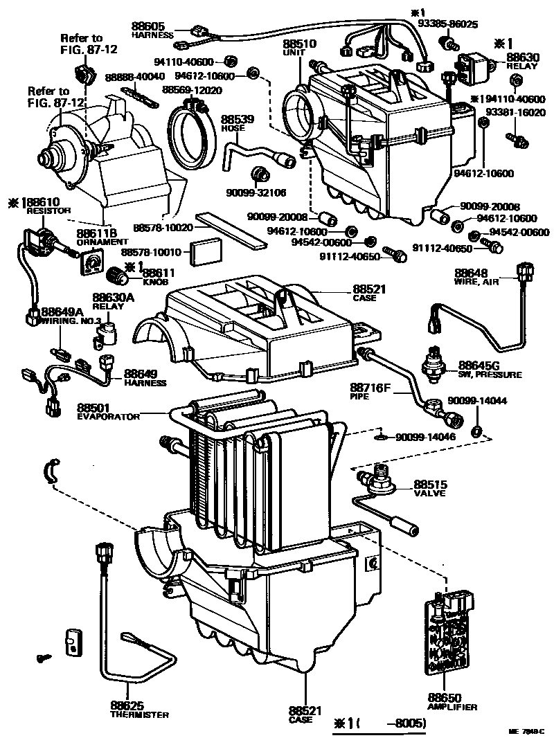 8714 — HEATING & AIR CONDITIONING - COOLER UNIT