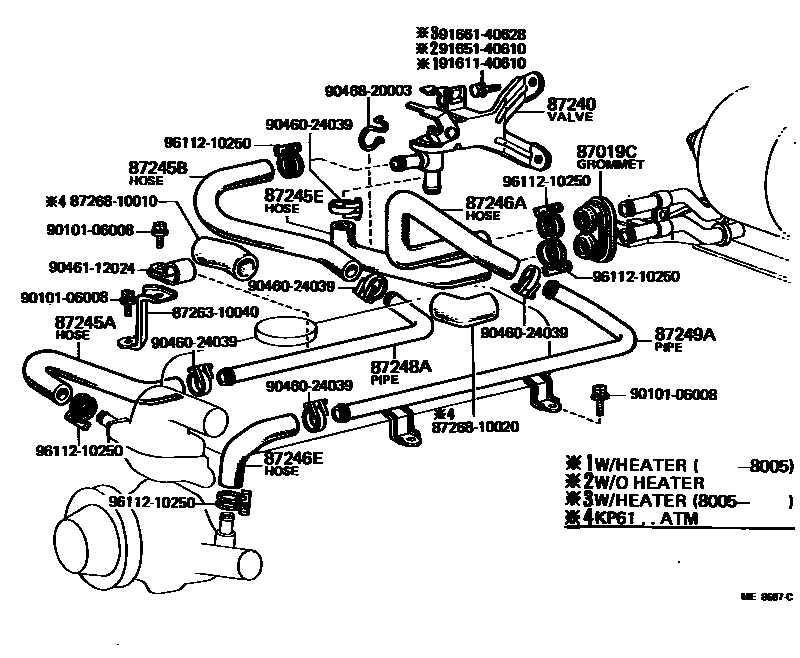 8716 — HEATING & AIR CONDITIONING - WATER PIPING