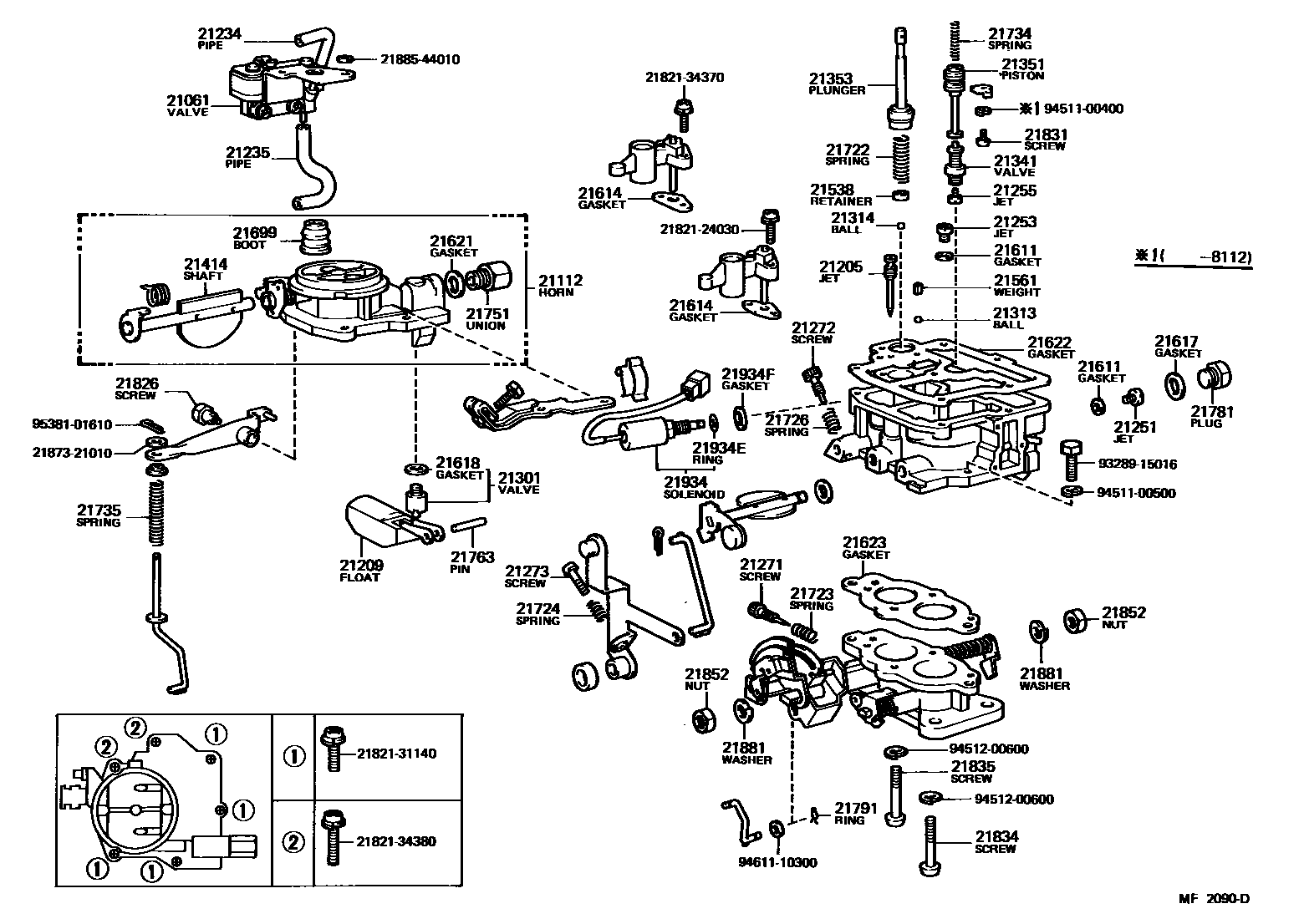 2103 — CARBURETOR