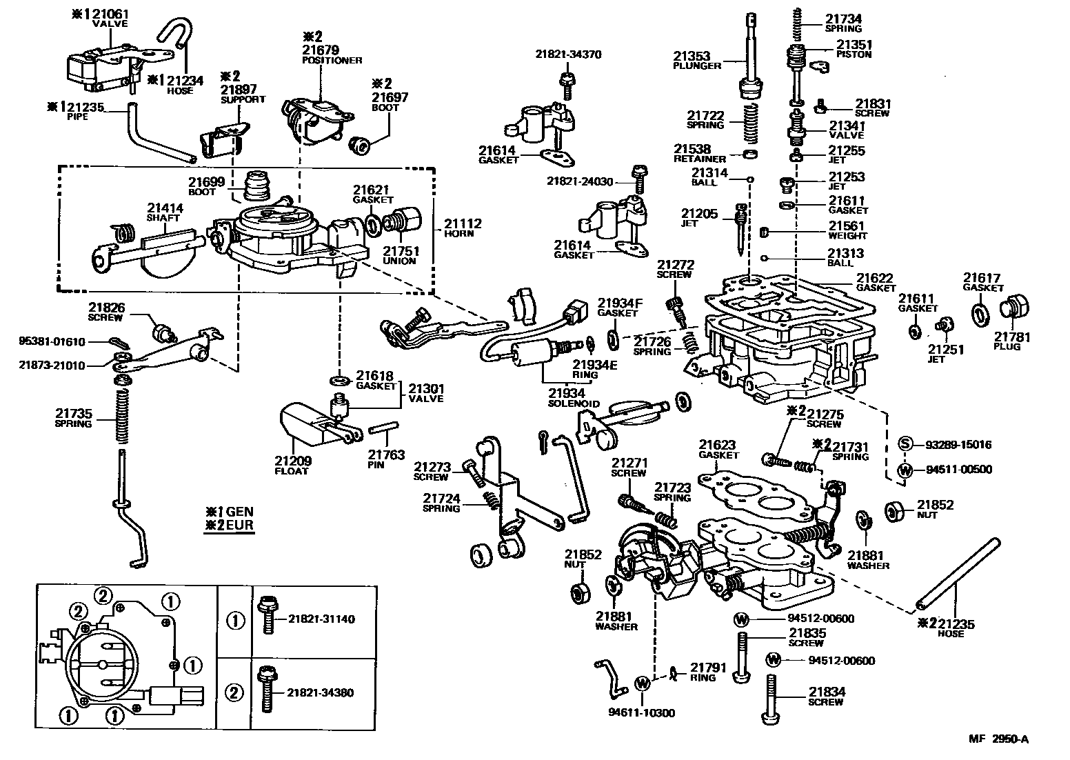 2103 — CARBURETOR