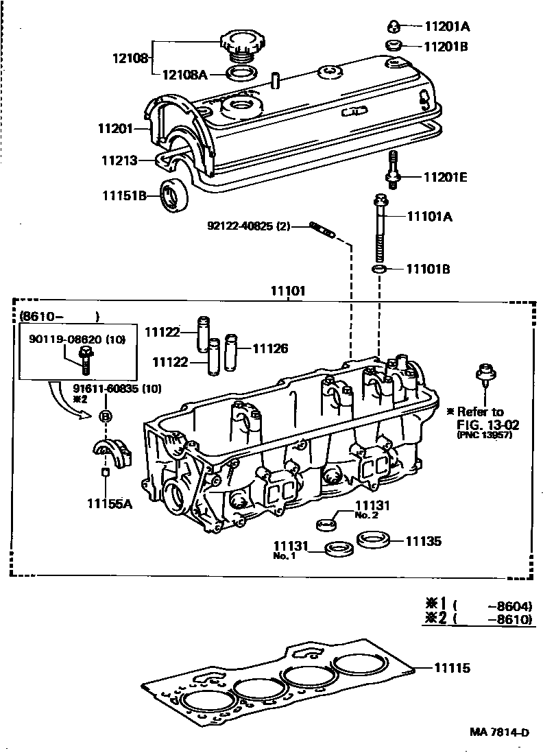 1104 — CYLINDER HEAD