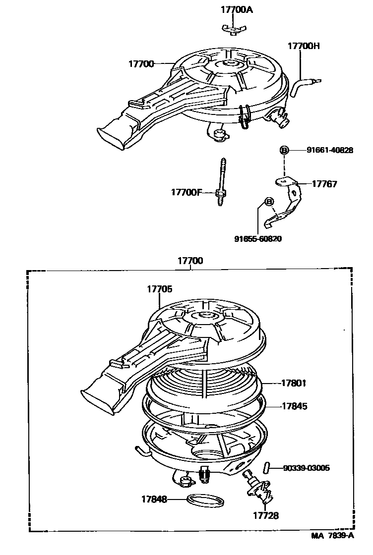 1703 — AIR CLEANER