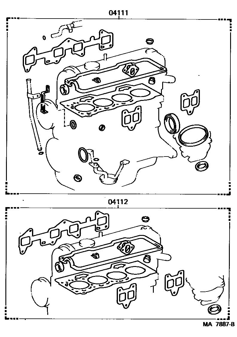 1103 — ENGINE OVERHAUL GASKET KIT