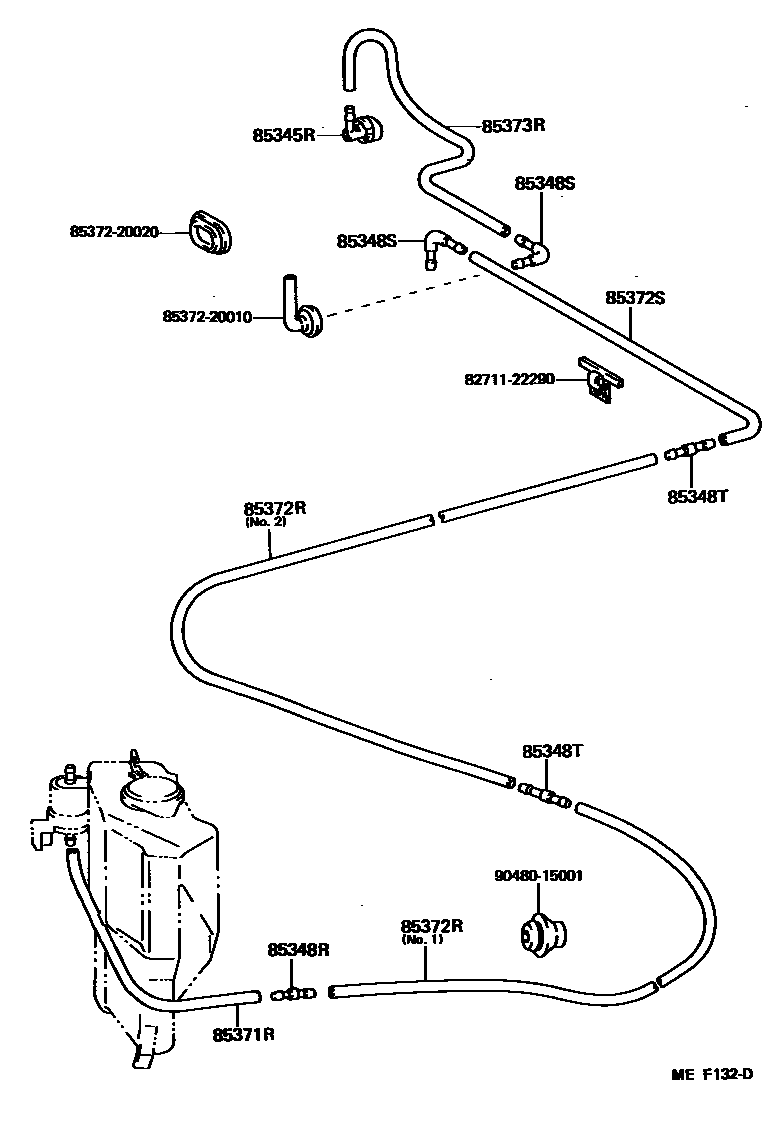 8504 — REAR WASHER