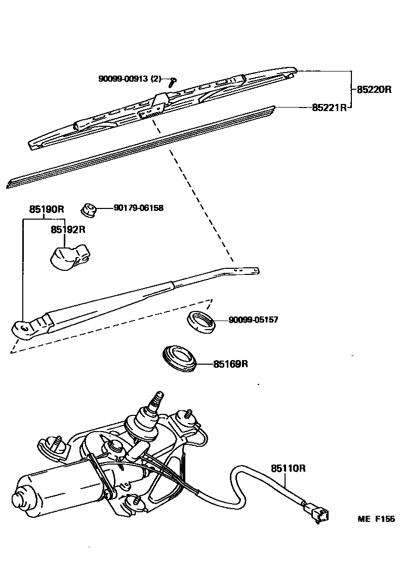 8502 — REAR WIPER