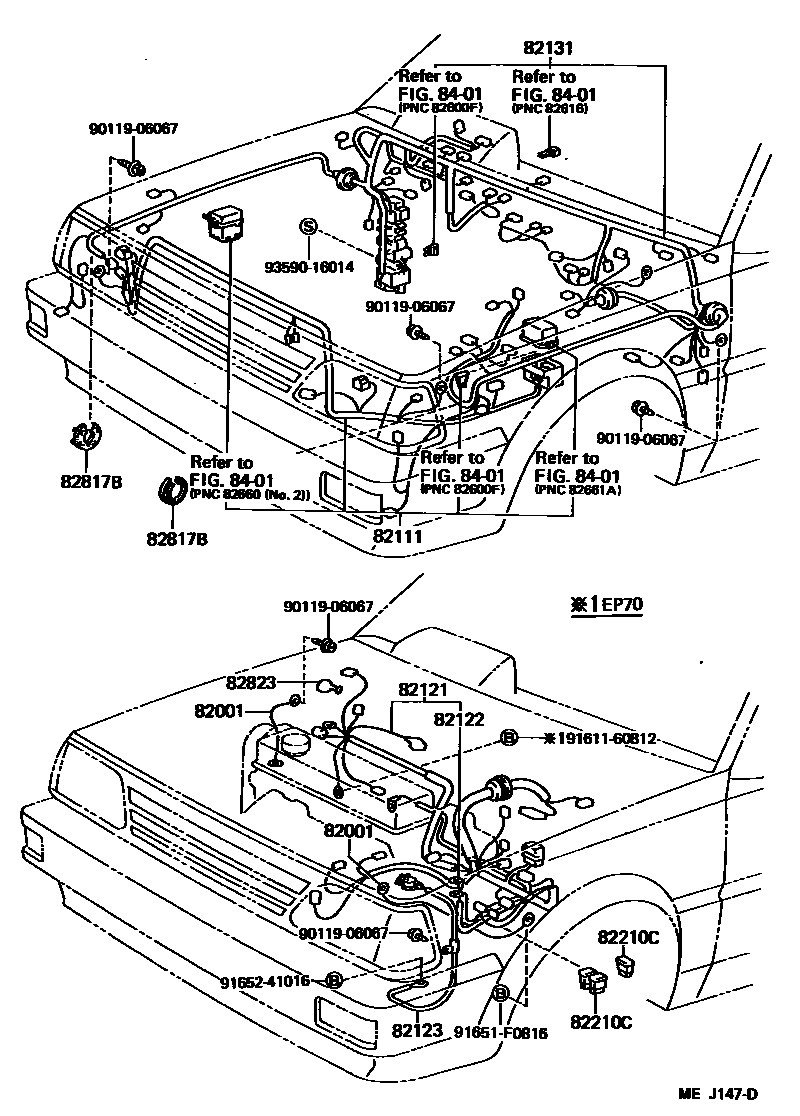 8202 — WIRING & CLAMP