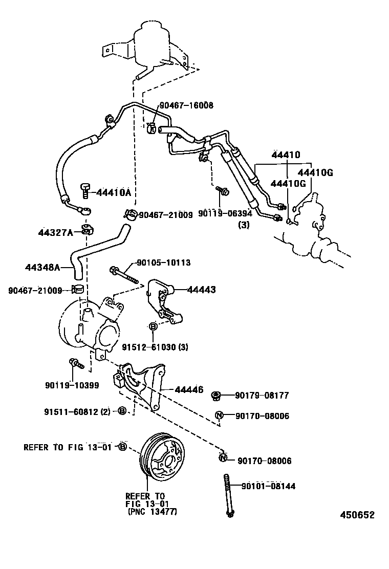 4503 — POWER STEERING TUBE
