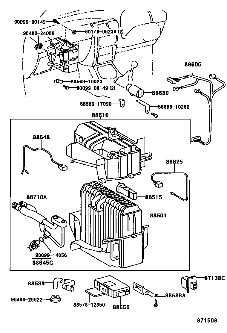 8714 — HEATING & AIR CONDITIONING - COOLER UNIT
