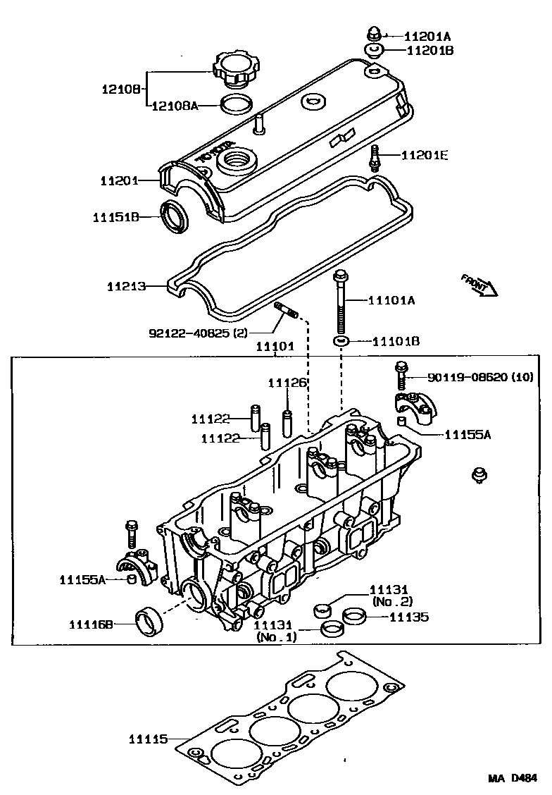 1104 — CYLINDER HEAD