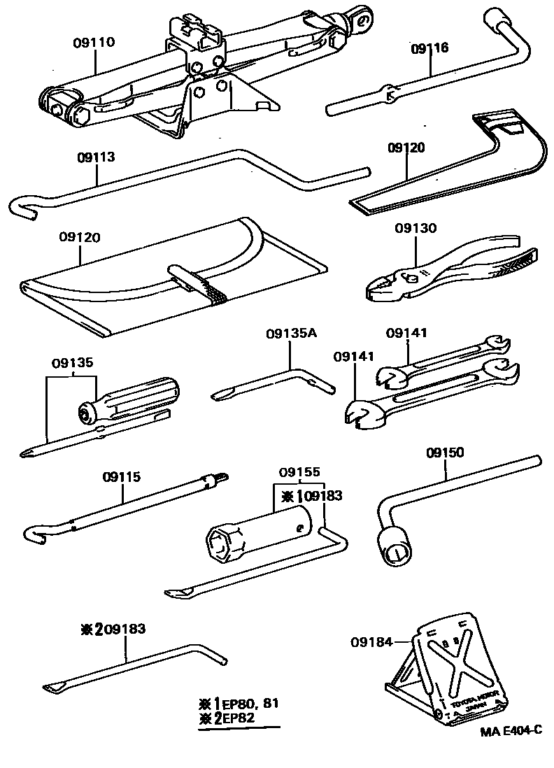 0901 — STANDARD TOOL