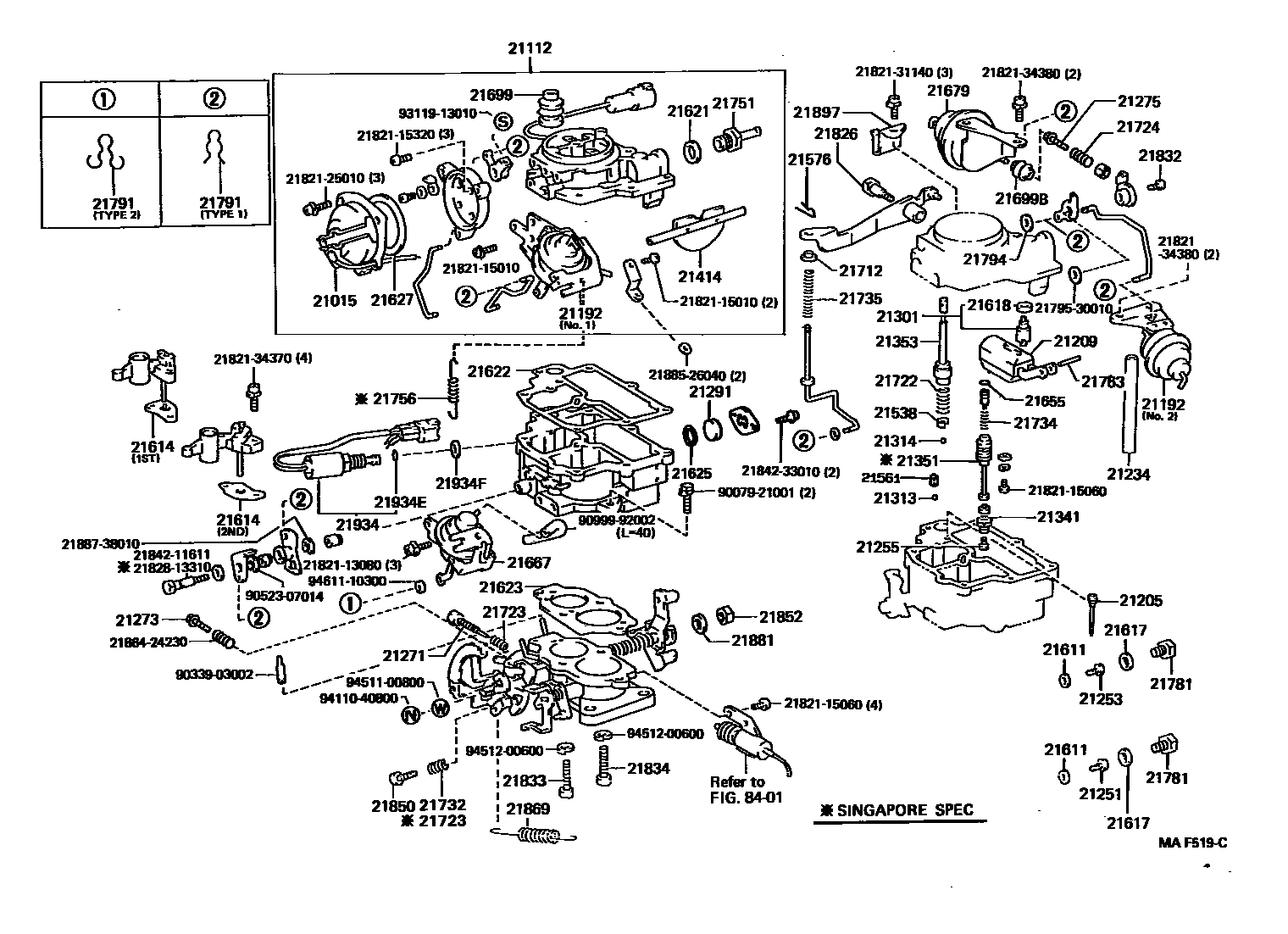 2103 — CARBURETOR
