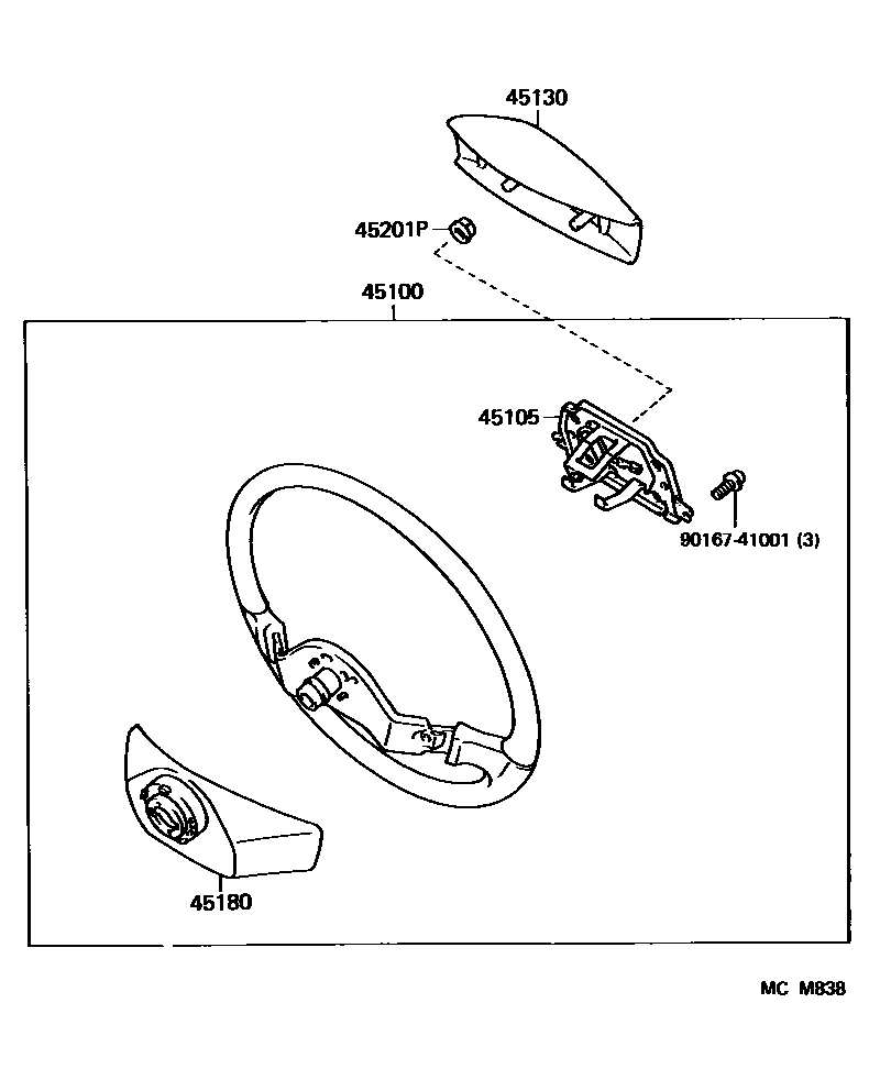 4504 — STEERING WHEEL