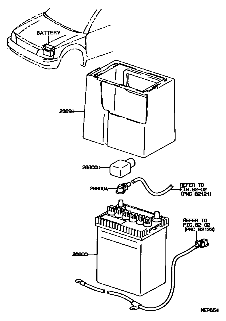 8201 — BATTERY & BATTERY CABLE