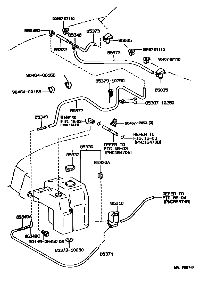 8503 — WINDSHIELD WASHER