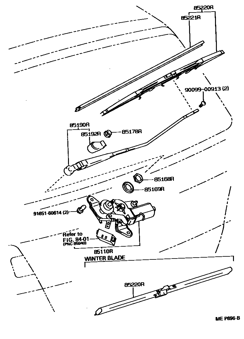 8502 — REAR WIPER