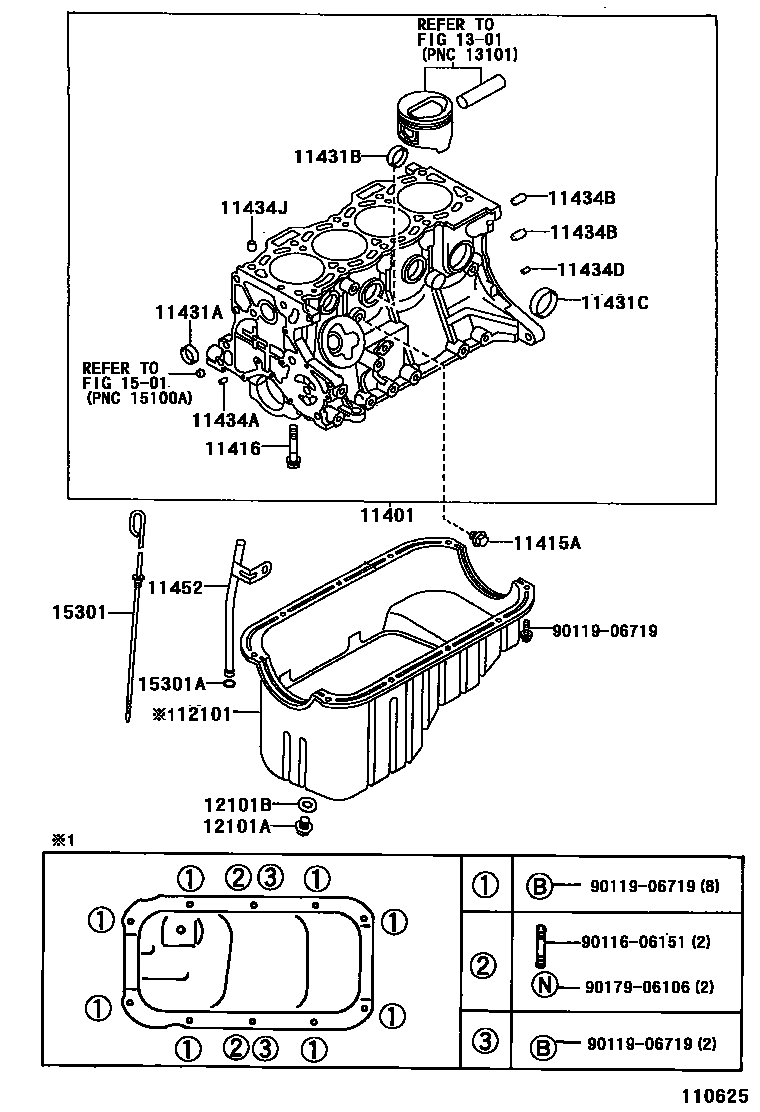 1105 — CYLINDER BLOCK