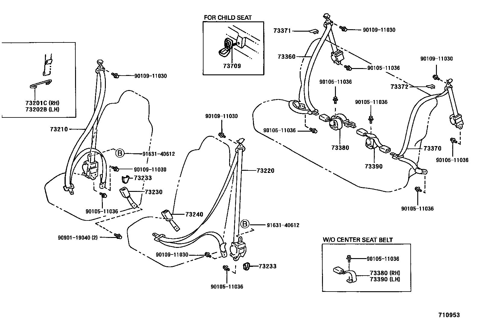7104 — SEAT BELT & CHILD RESTRAINT SEAT