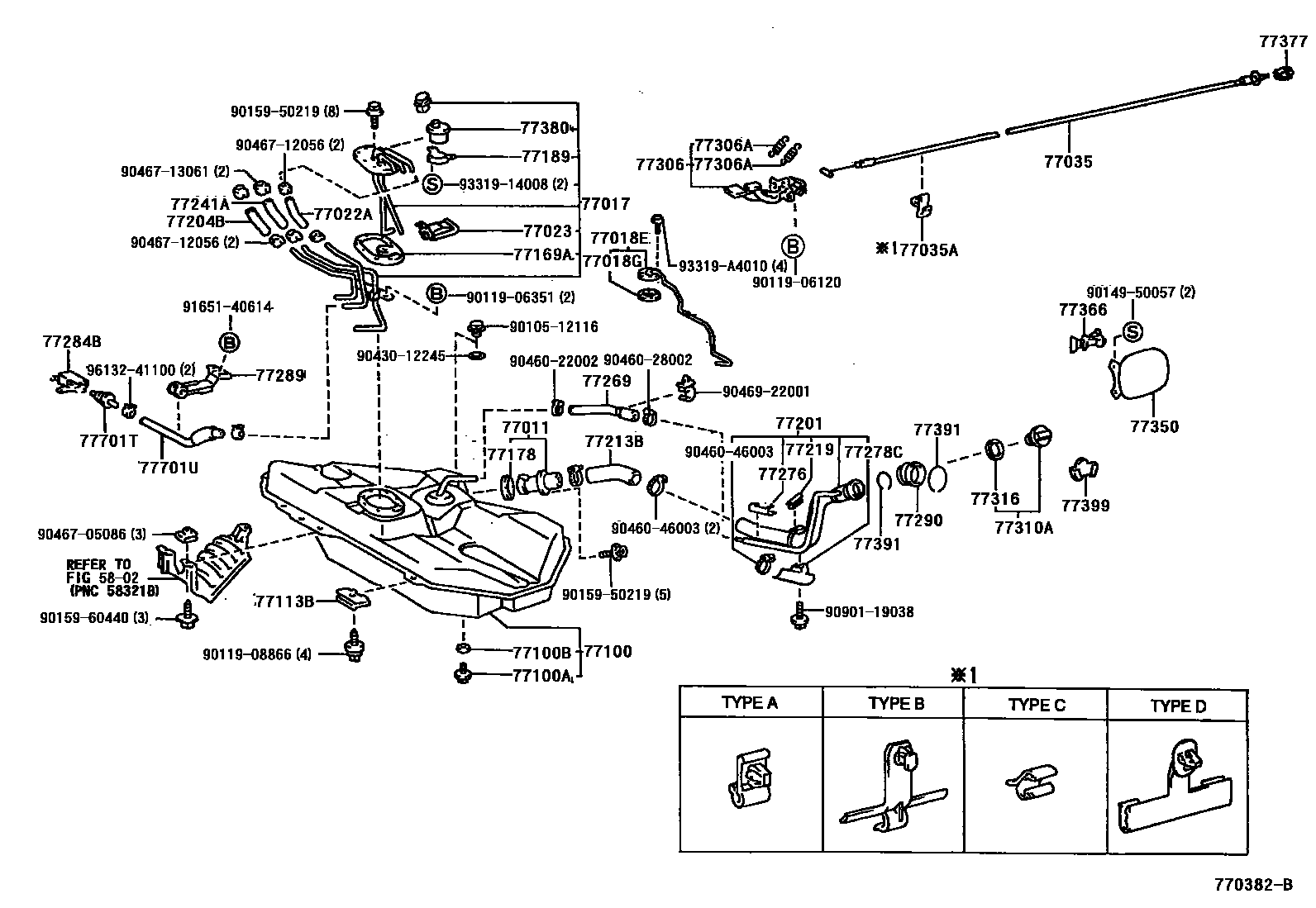 7701 — FUEL TANK & TUBE