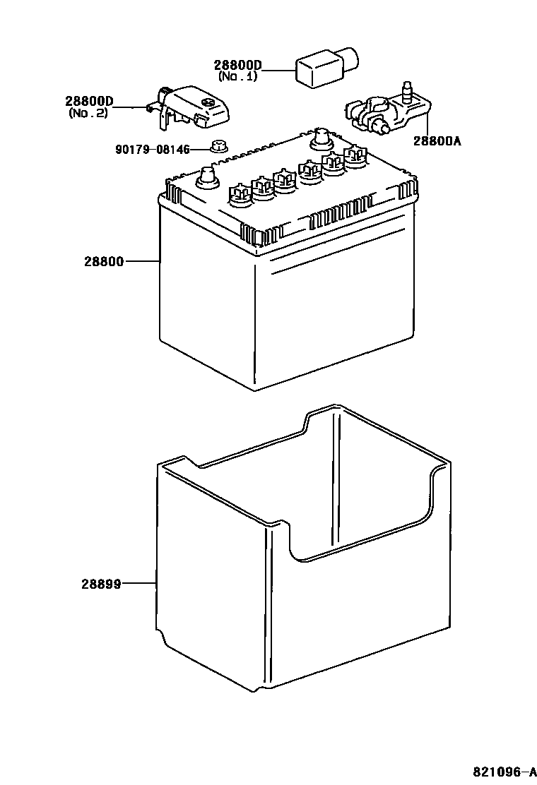 8201 — BATTERY & BATTERY CABLE