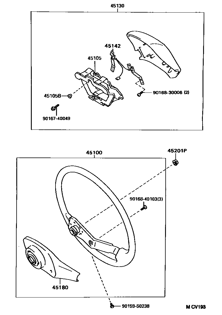4504 — STEERING WHEEL