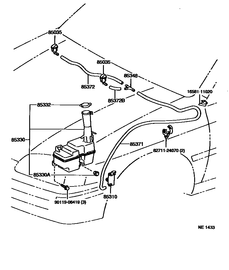 8503 — WINDSHIELD WASHER