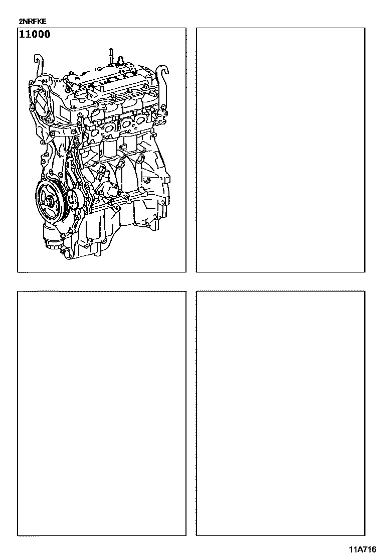 1101 — PARTIAL ENGINE ASSEMBLY