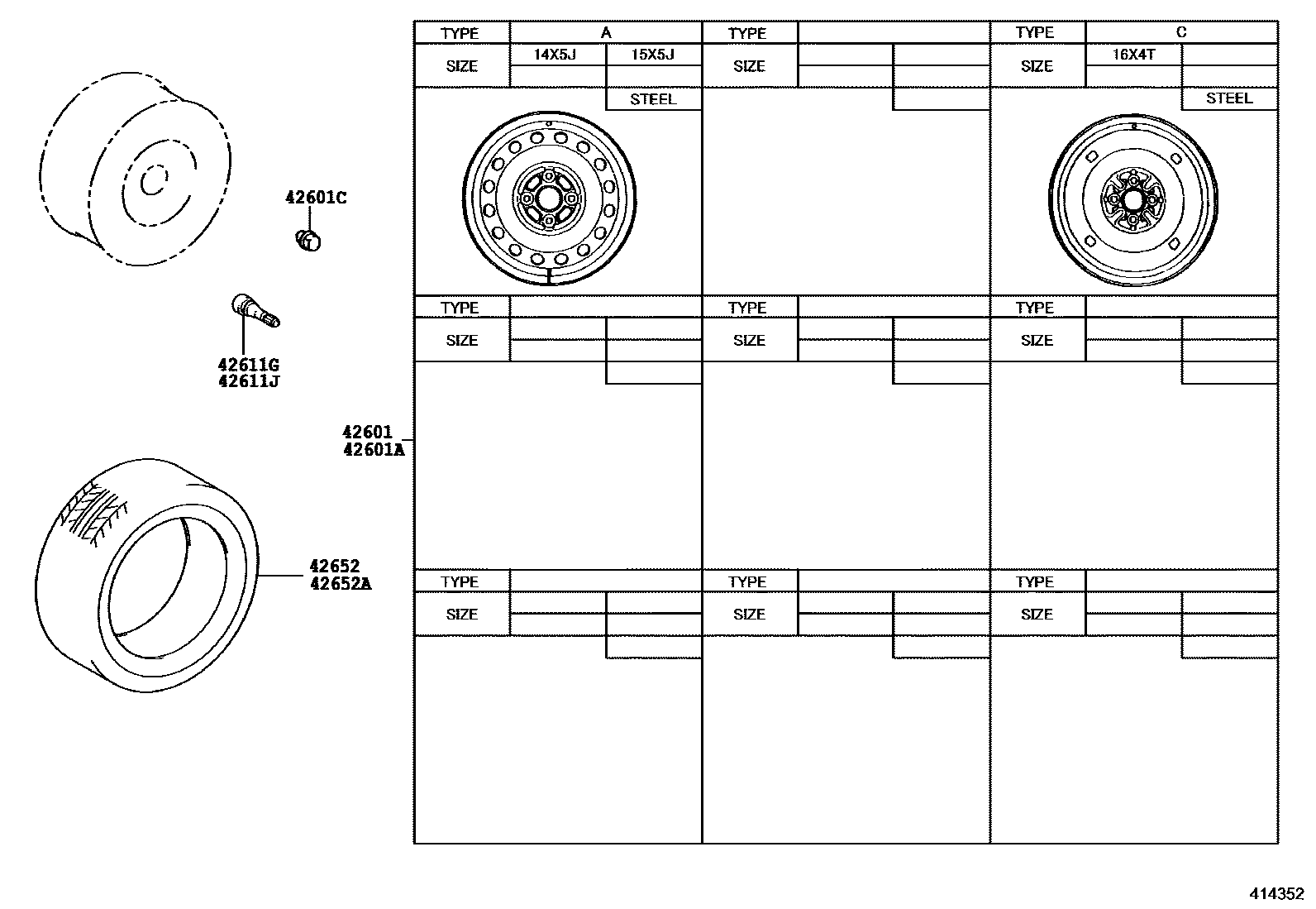 4103 — DISC WHEEL & WHEEL CAP