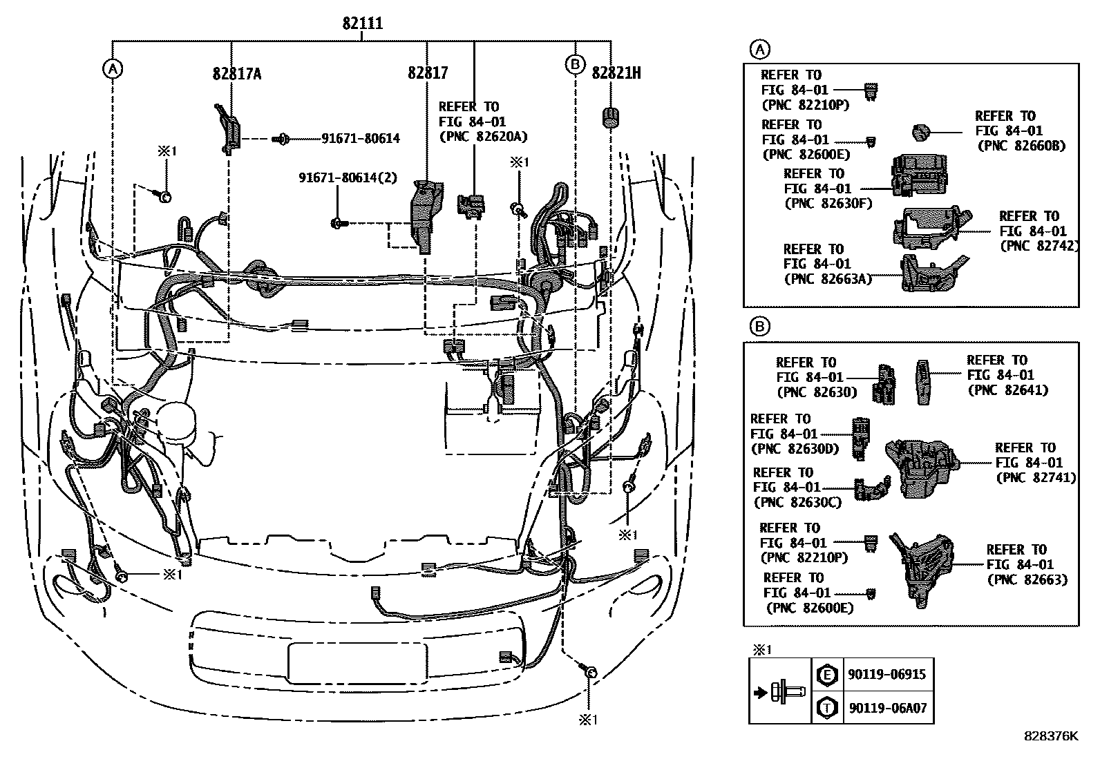8202 — WIRING & CLAMP