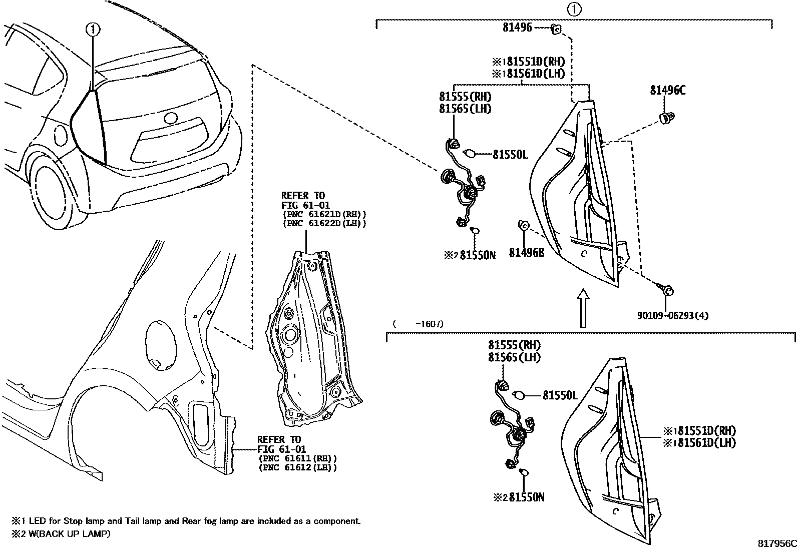 8111 — REAR COMBINATION LAMP