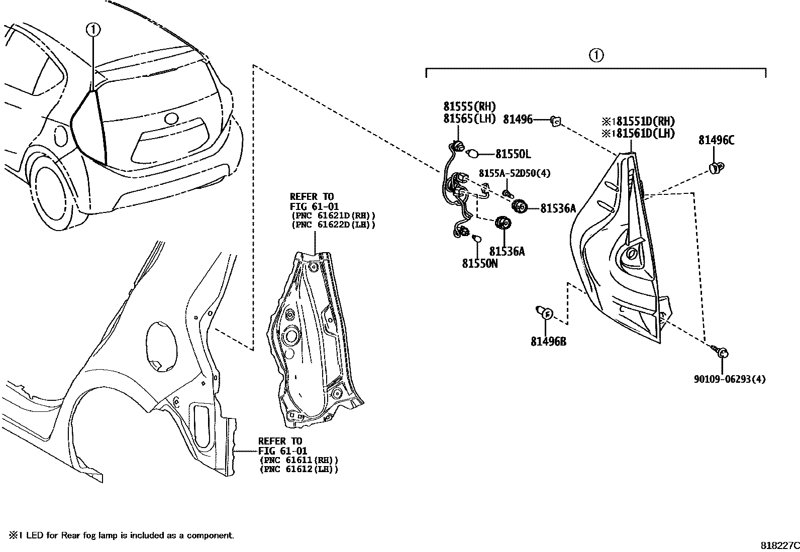 8111 — REAR COMBINATION LAMP