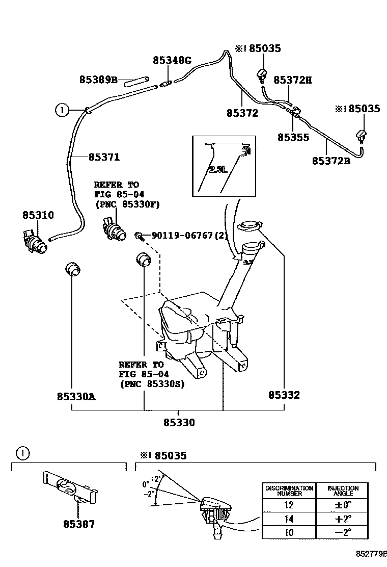 8503 — WINDSHIELD WASHER