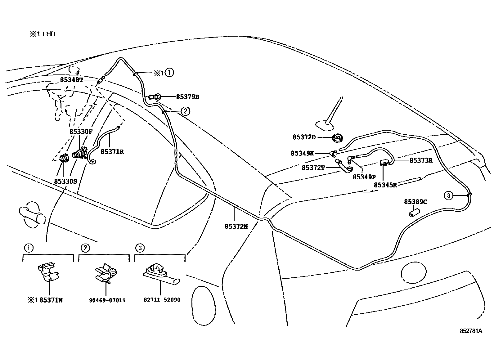8504 — REAR WASHER