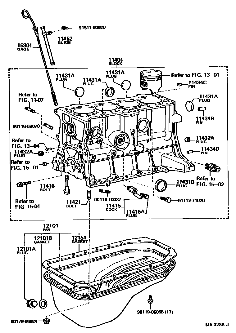 1105 — CYLINDER BLOCK