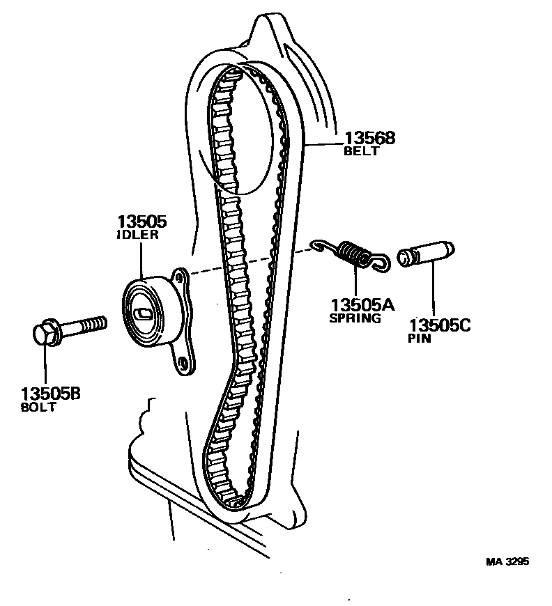 1304 — TIMING BELT