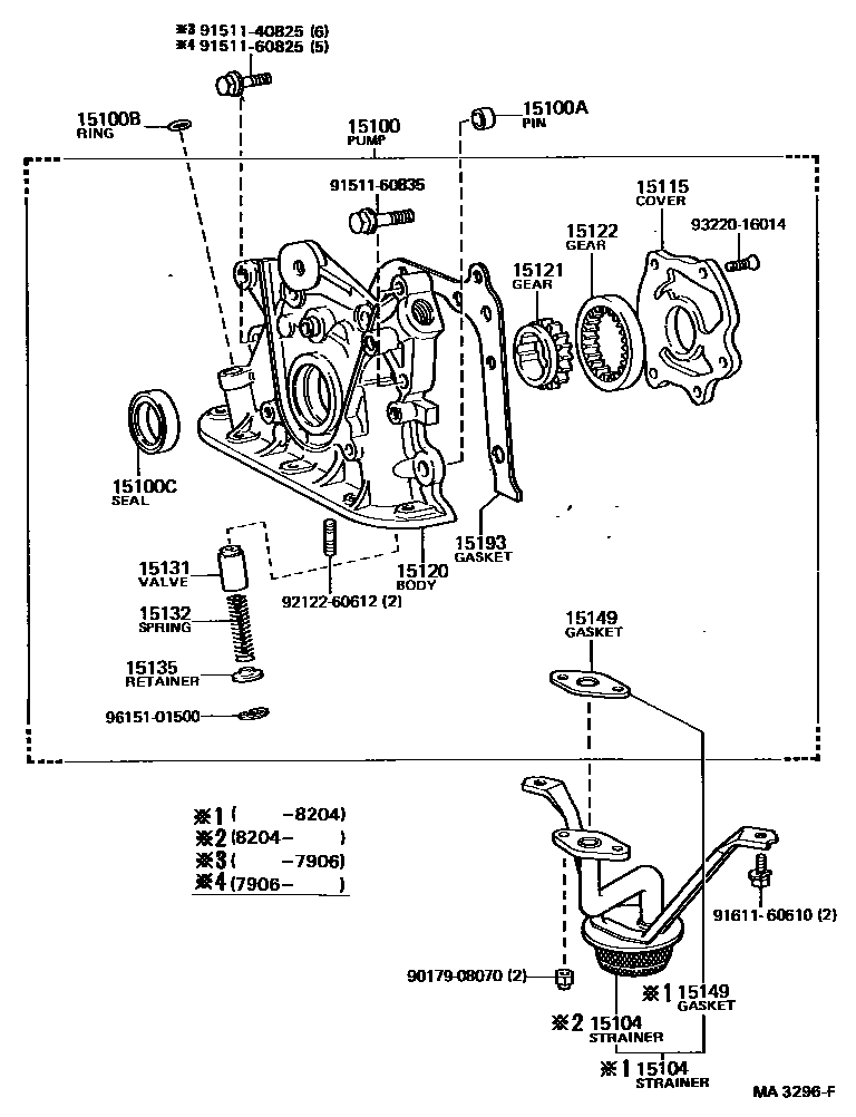 1501 — ENGINE OIL PUMP