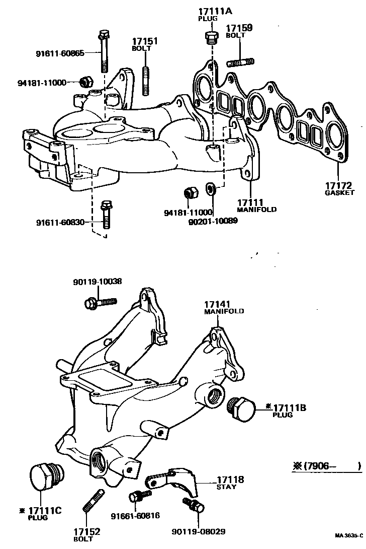1701 — MANIFOLD