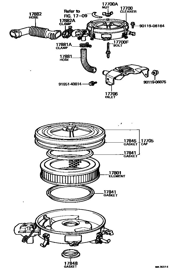 1703 — AIR CLEANER
