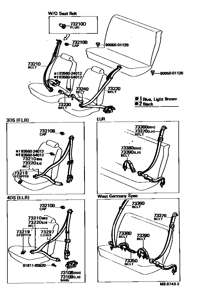 7104 — SEAT BELT & CHILD RESTRAINT SEAT