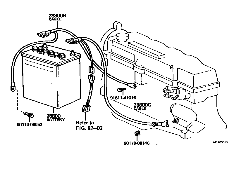 8201 — BATTERY & BATTERY CABLE