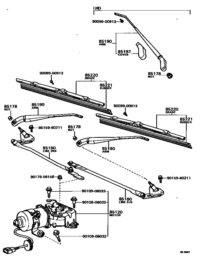 8501 — WINDSHIELD WIPER