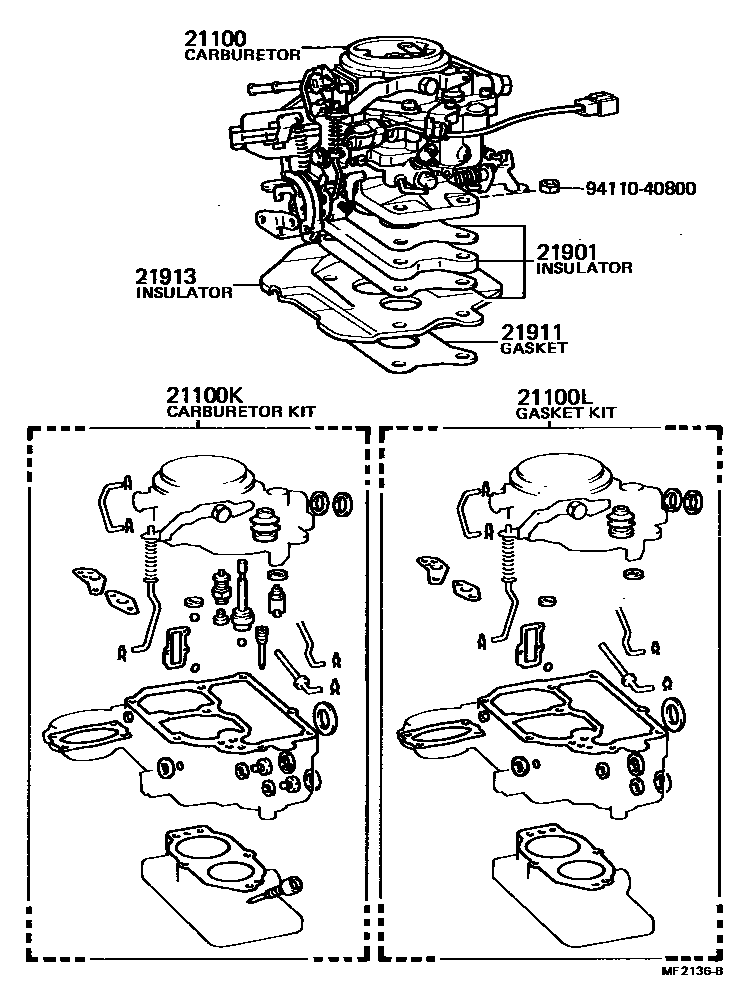 2102 — CARBURETOR ASSEMBLY