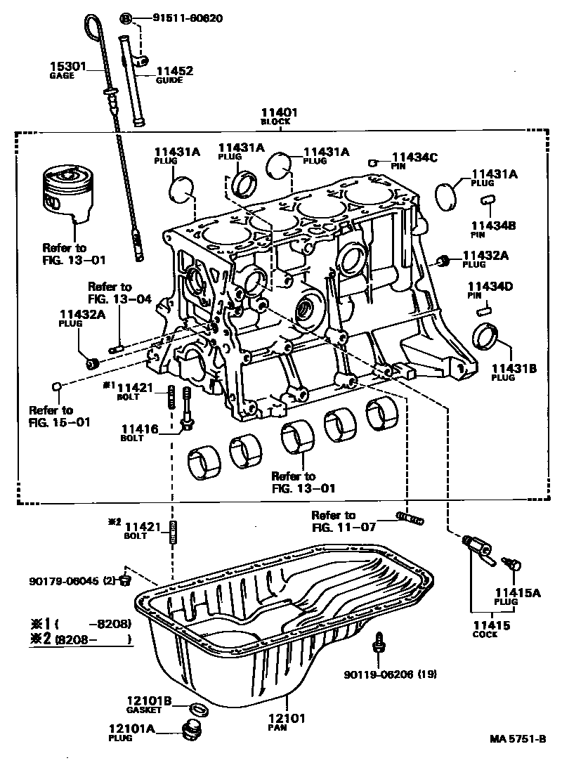 1105 — CYLINDER BLOCK